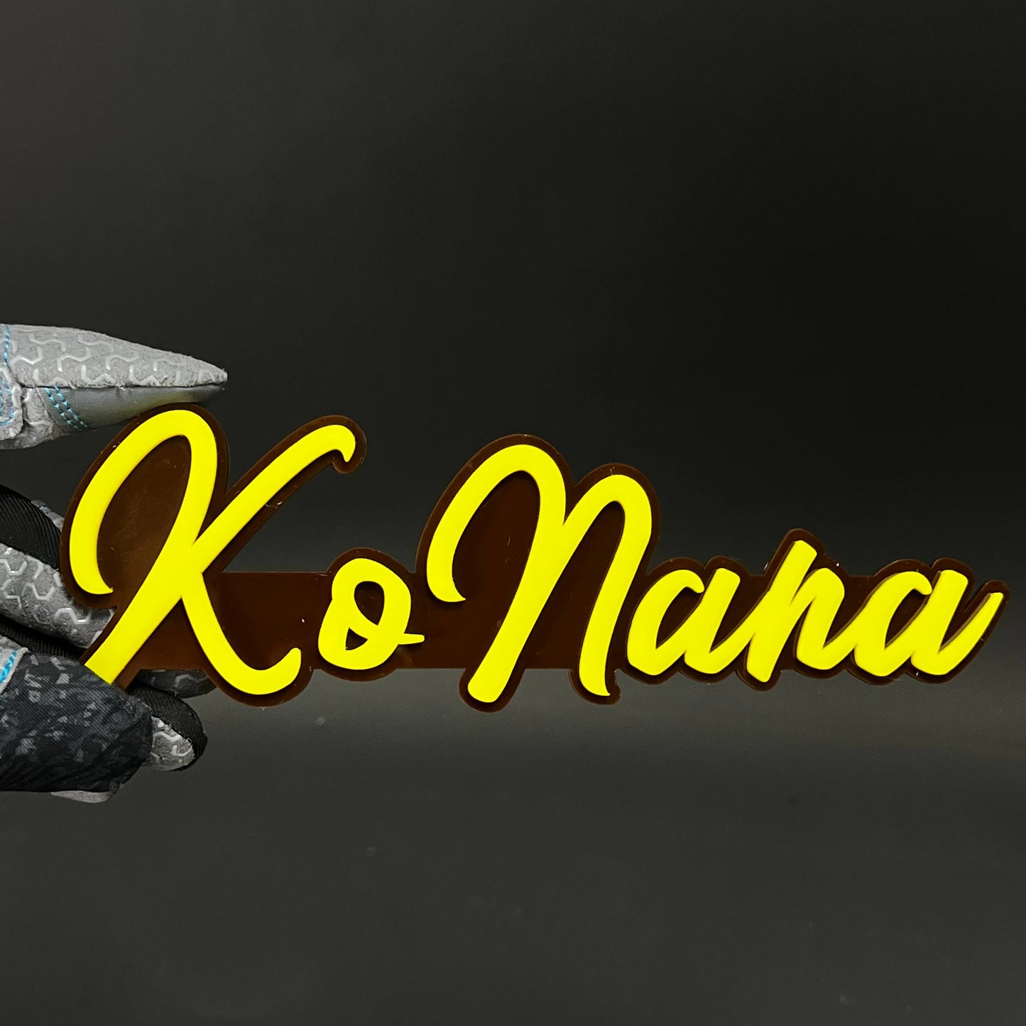 1PC KoNana 3D Acrylic Badge - Car Truck Emblem Fender Tailgate Trunk Sticker
