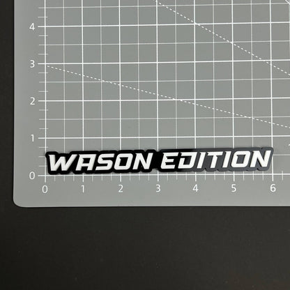 1PC WASON EDITION 3D Acrylic Badge - Car Truck Emblem Fender Tailgate Trunk Sticker
