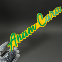 1PC Anam Cara 3D Acrylic Badge - Car Truck Emblem Fender Tailgate Trunk Sticker