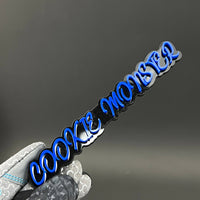 1PC COOKIE MONSTER 3D Acrylic Badge - Car Truck Emblem Fender Sticker