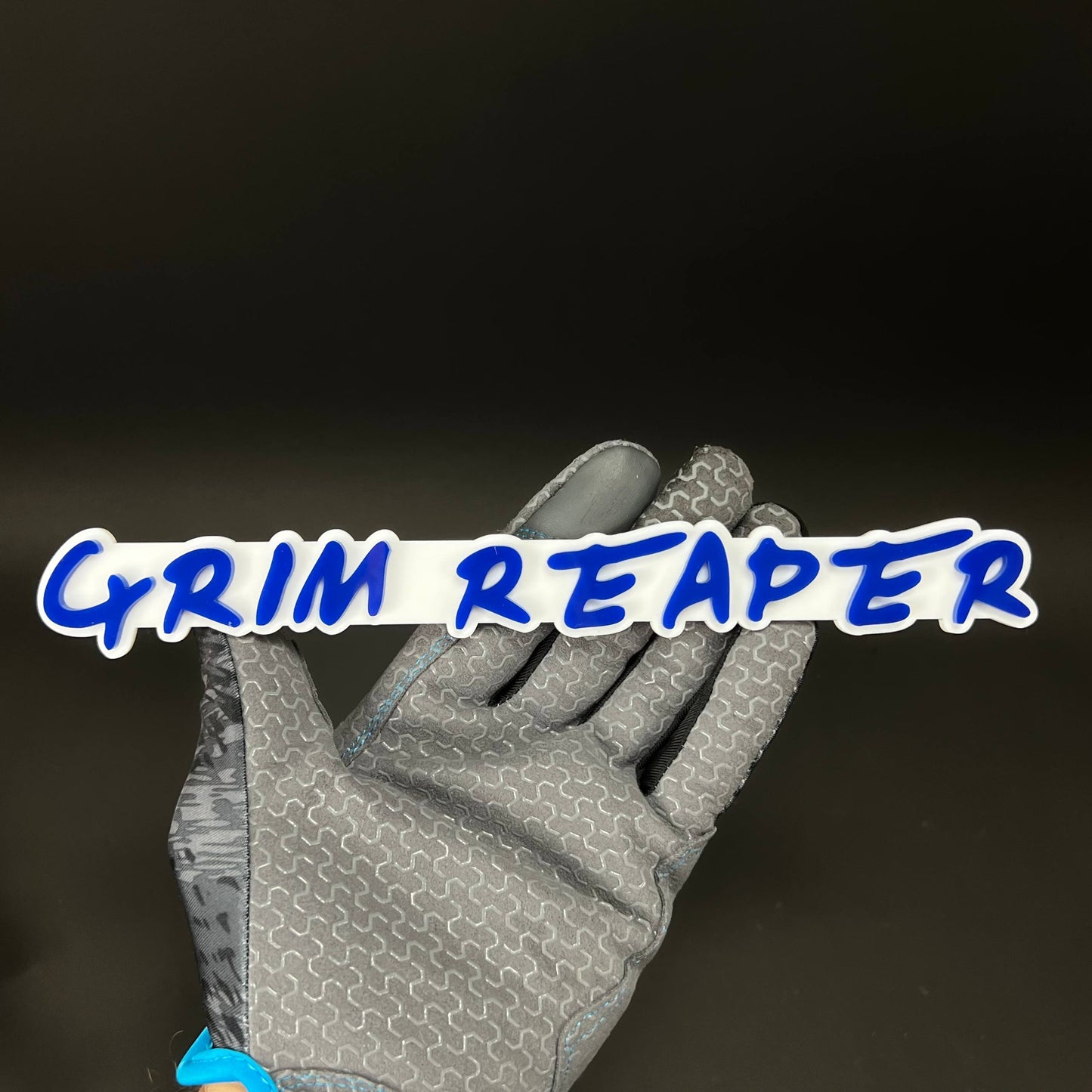 1PC GRIM REAPER 3D Acrylic Badge - Car Truck Emblem Fender Sticker