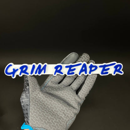 1PC GRIM REAPER 3D Acrylic Badge - Car Truck Emblem Fender Sticker