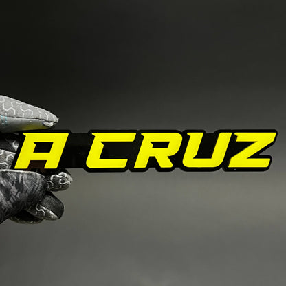 1PC A CRUZ 3D Acrylic Badge - Car Truck Emblem Fender Tailgate Trunk Sticker