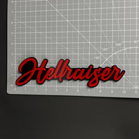1PC Hellraiser 3D Acrylic Badge - Car Truck Emblem Fender Tailgate Trunk Sticker