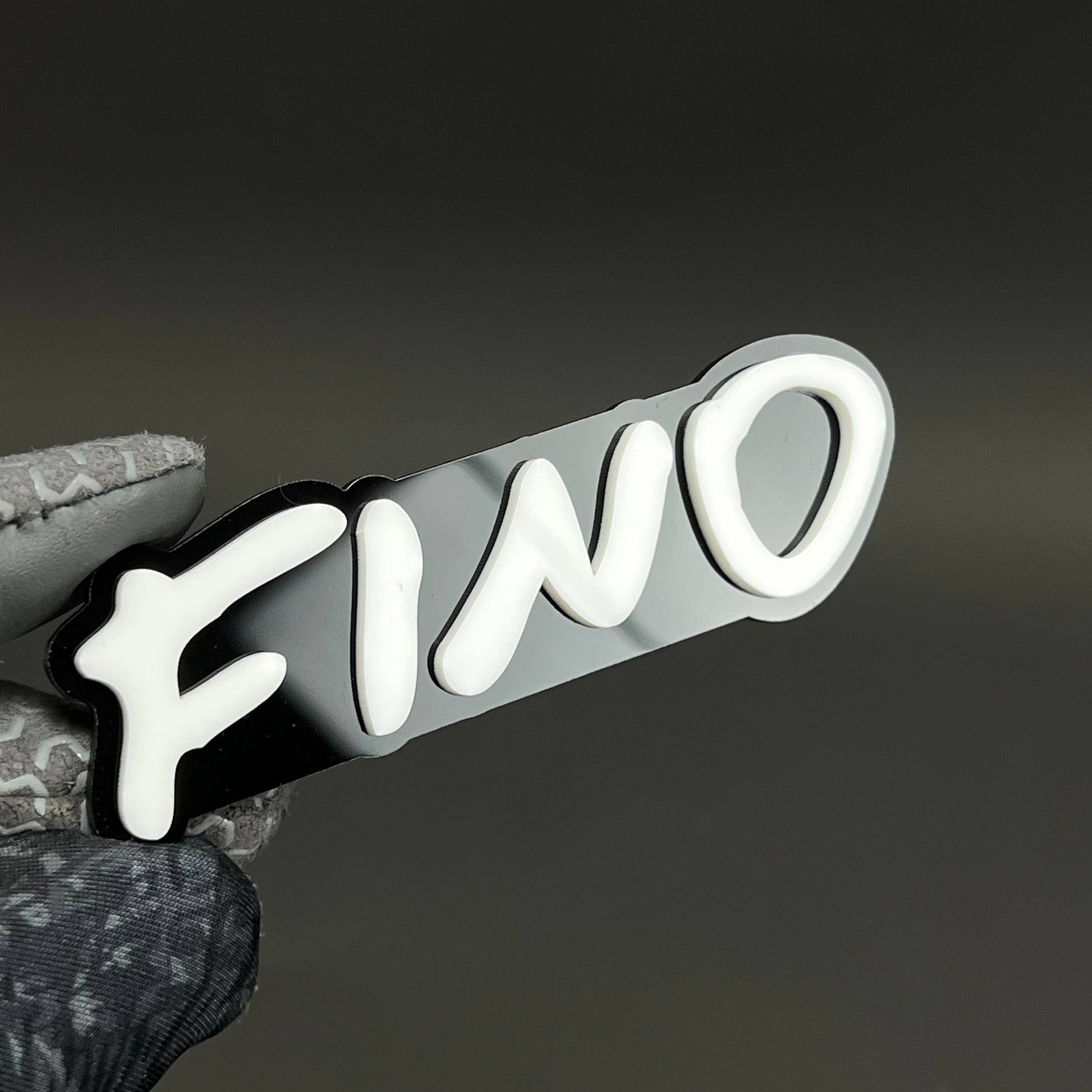 1PC FINO 3D Acrylic Badge - Car Truck Emblem Fender Tailgate Trunk Sticker