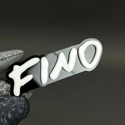 1PC FINO 3D Acrylic Badge - Car Truck Emblem Fender Tailgate Trunk Sticker