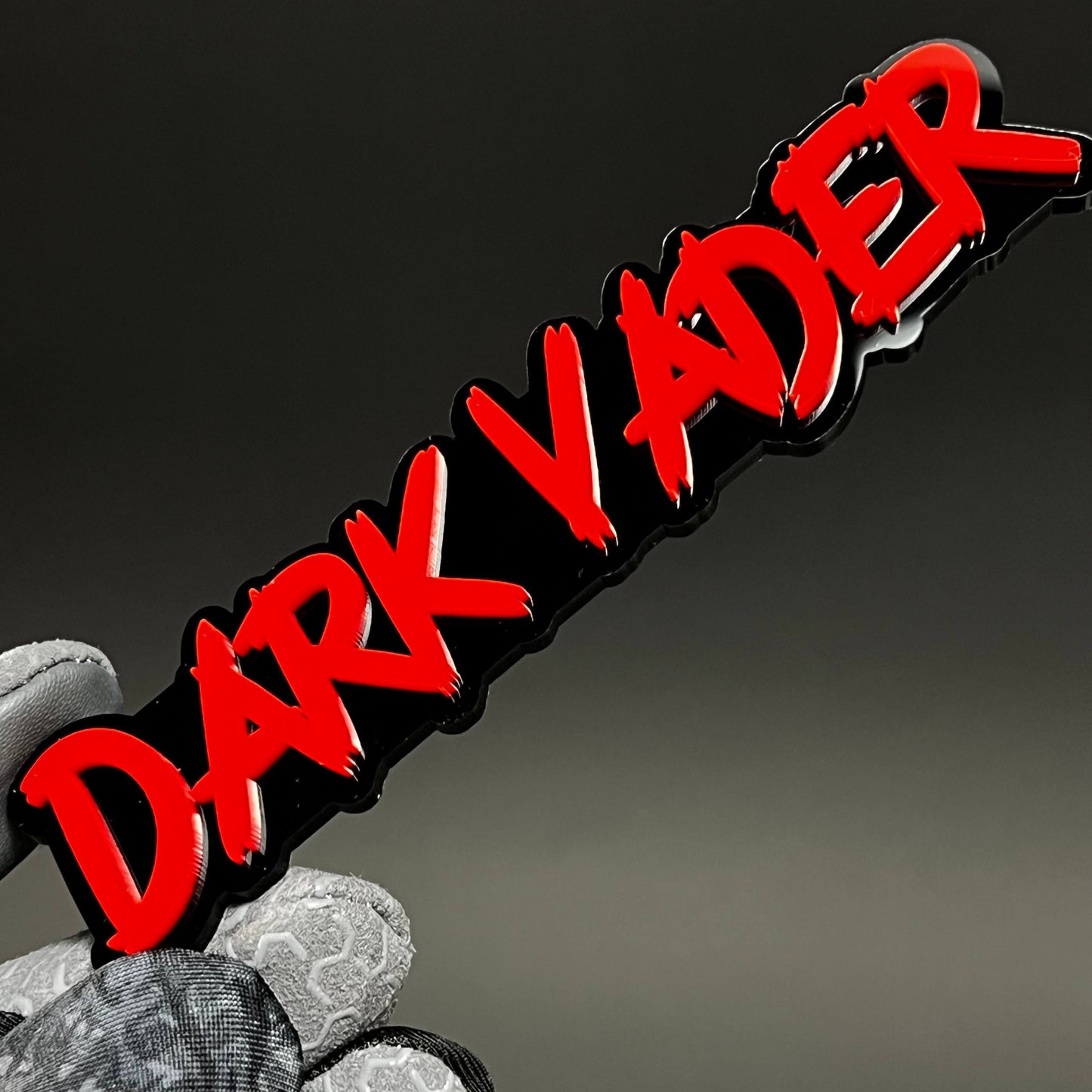 1PC DARK VADER 3D Acrylic Badge - Car Truck Emblem Fender Tailgate Trunk Sticker