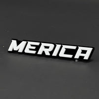 1PC MERICA 3D Acrylic Badge - Car Truck Emblem Fender Tailgate Trunk Sticker