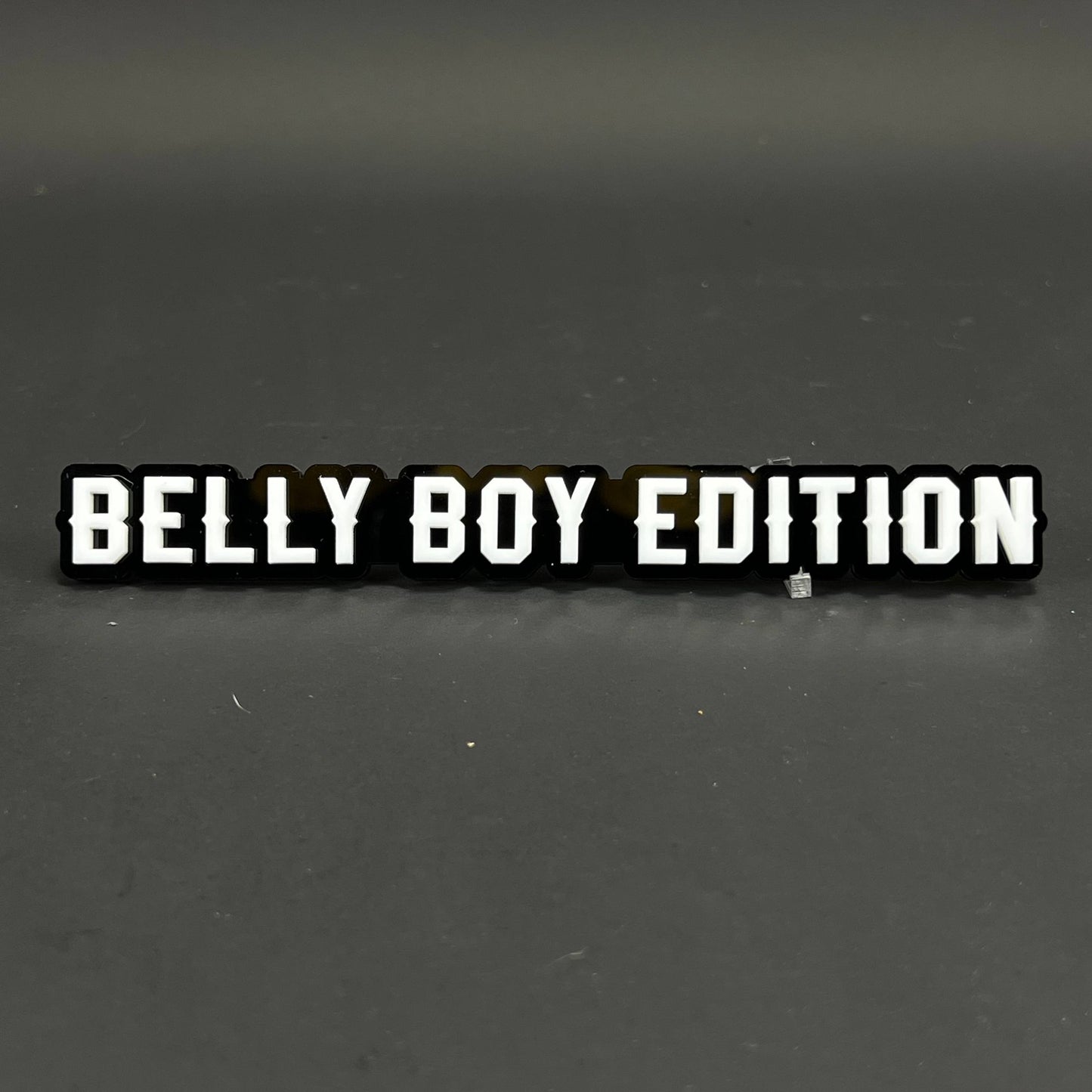1PC BELLY BOY EDITION 3D Acrylic Badge - Car Truck Emblem Fender Sticker