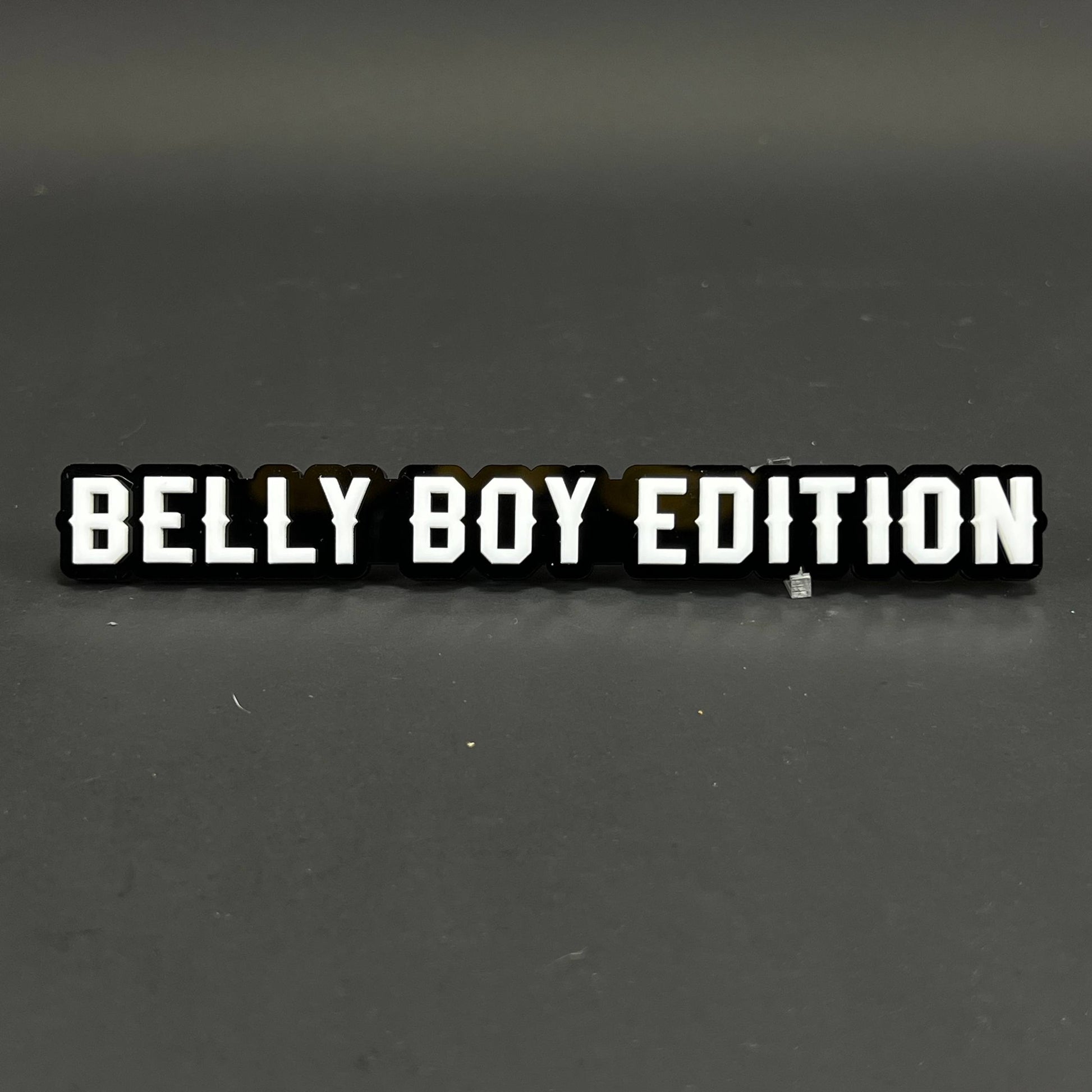 1PC BELLY BOY EDITION 3D Acrylic Badge - Car Truck Emblem Fender Sticker