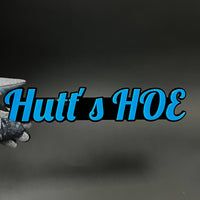 1PC Hutt's HOE 3D Acrylic Badge - Car Truck Emblem Fender Tailgate Trunk Sticker