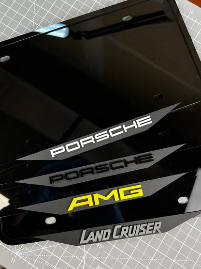 1PC PORSCHE 3D Acrylic Badge - Car Truck Emblem Fender Tailgate Trunk Sticker