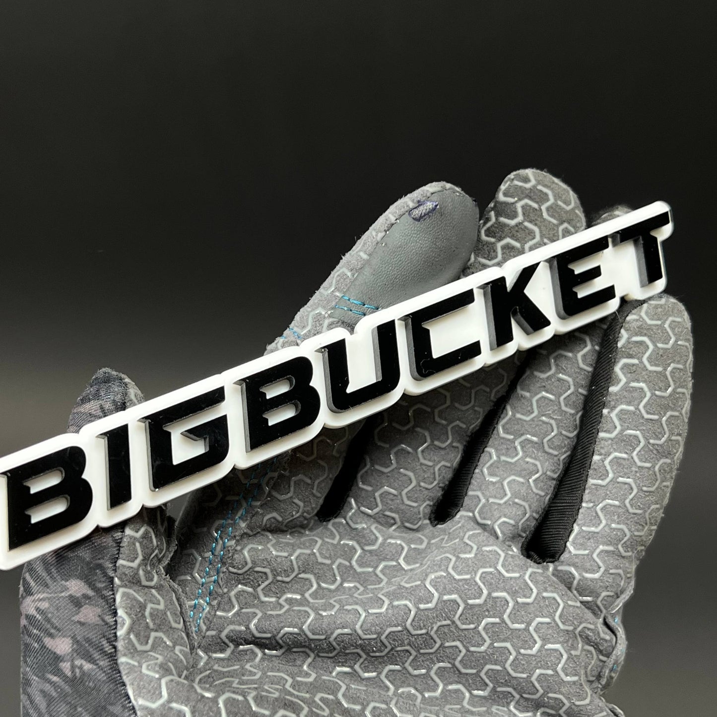 1PC BIGBUCKET 3D Acrylic Badge - Car Truck Emblem Fender Tailgate Trunk Sticker