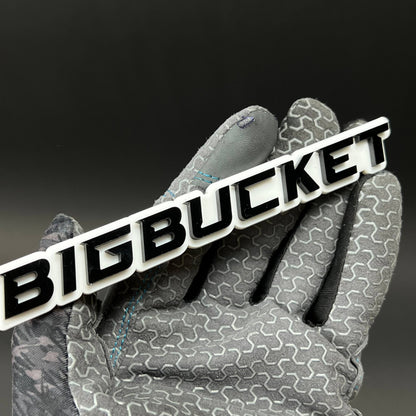 1PC BIGBUCKET 3D Acrylic Badge - Car Truck Emblem Fender Tailgate Trunk Sticker