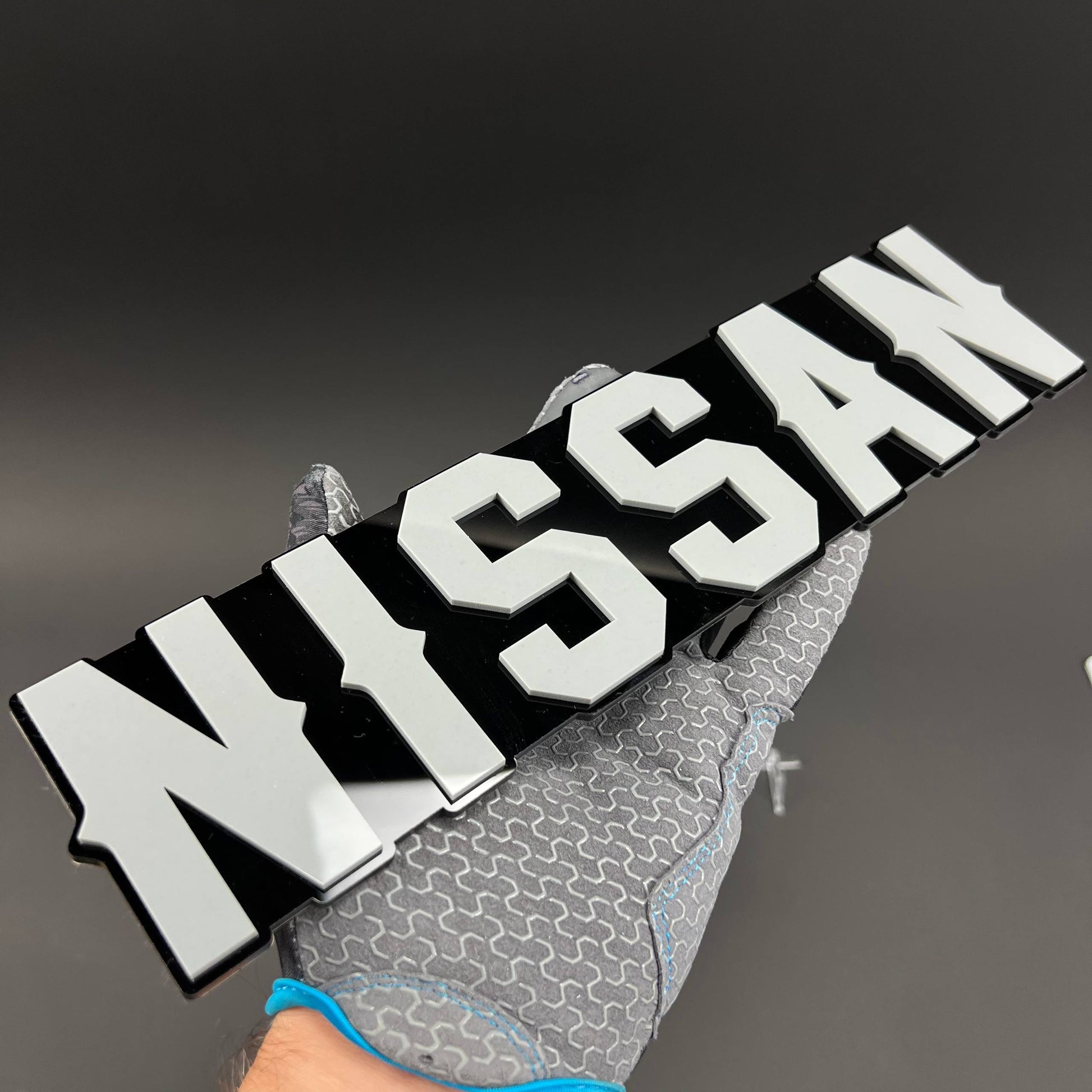 1PC NISSAN 3D Acrylic Badge - Car Truck Emblem Fender Tailgate Trunk Sticker