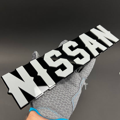 1PC NISSAN 3D Acrylic Badge - Car Truck Emblem Fender Tailgate Trunk Sticker