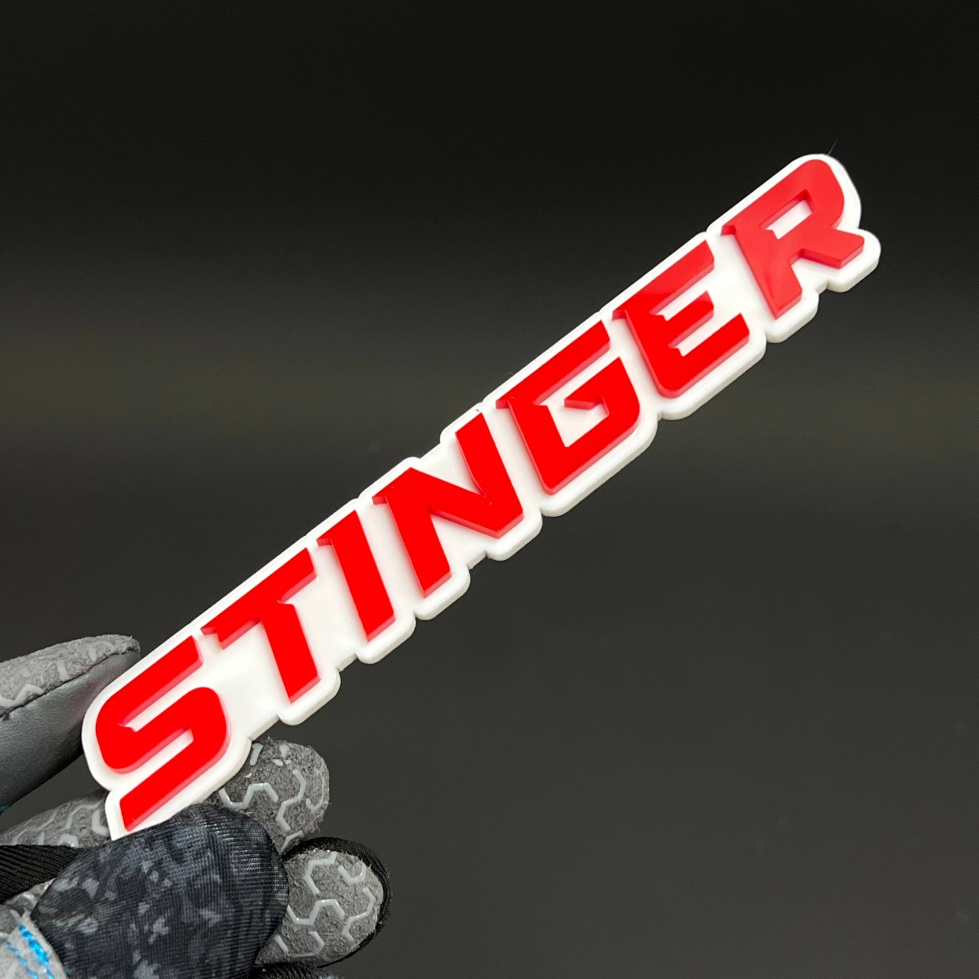 1PC Stinger 3D Acrylic Badge - Car Truck Emblem Fender Tailgate Trunk Sticker