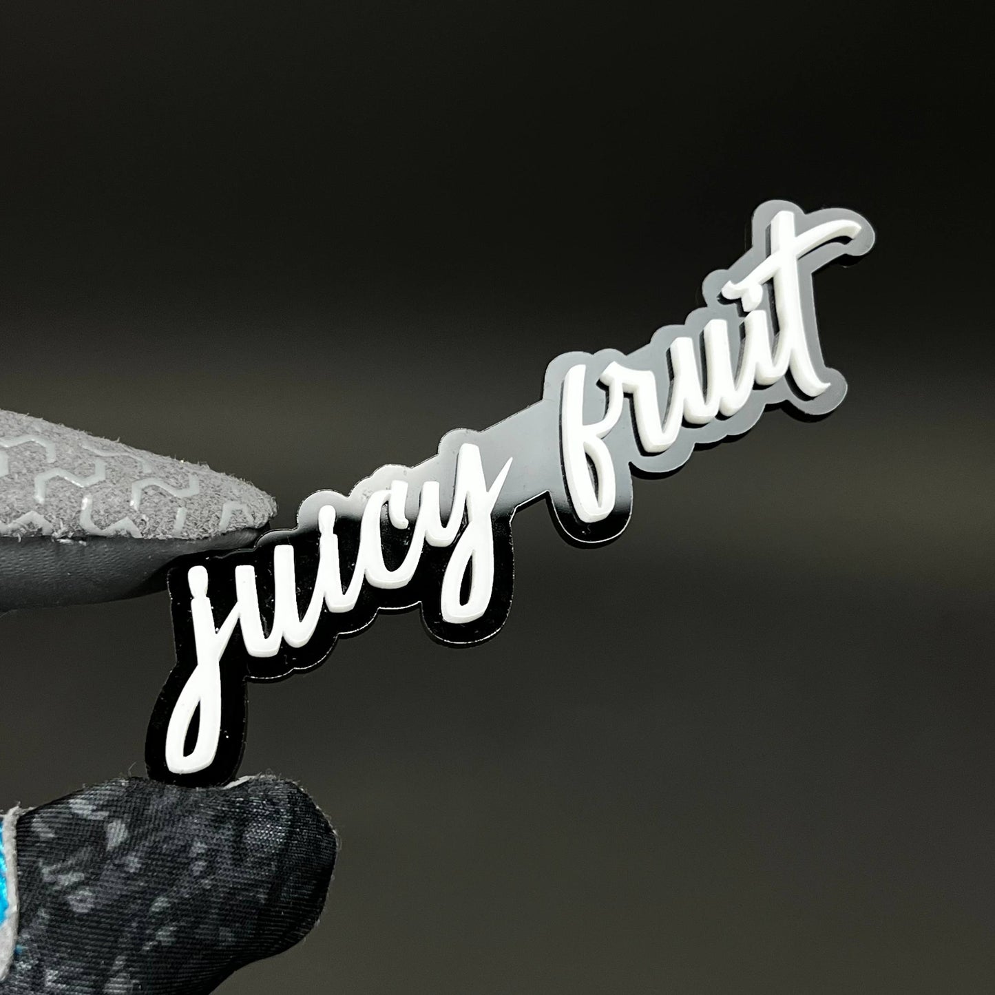 1PC juicy fruit 3D Acrylic Badge - Car Truck Emblem Fender Sticker