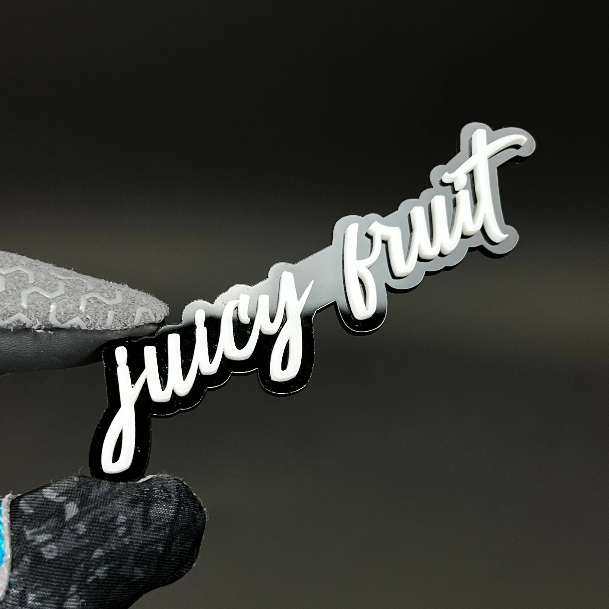 1PC juicy fruit 3D Acrylic Badge - Car Truck Emblem Fender Sticker