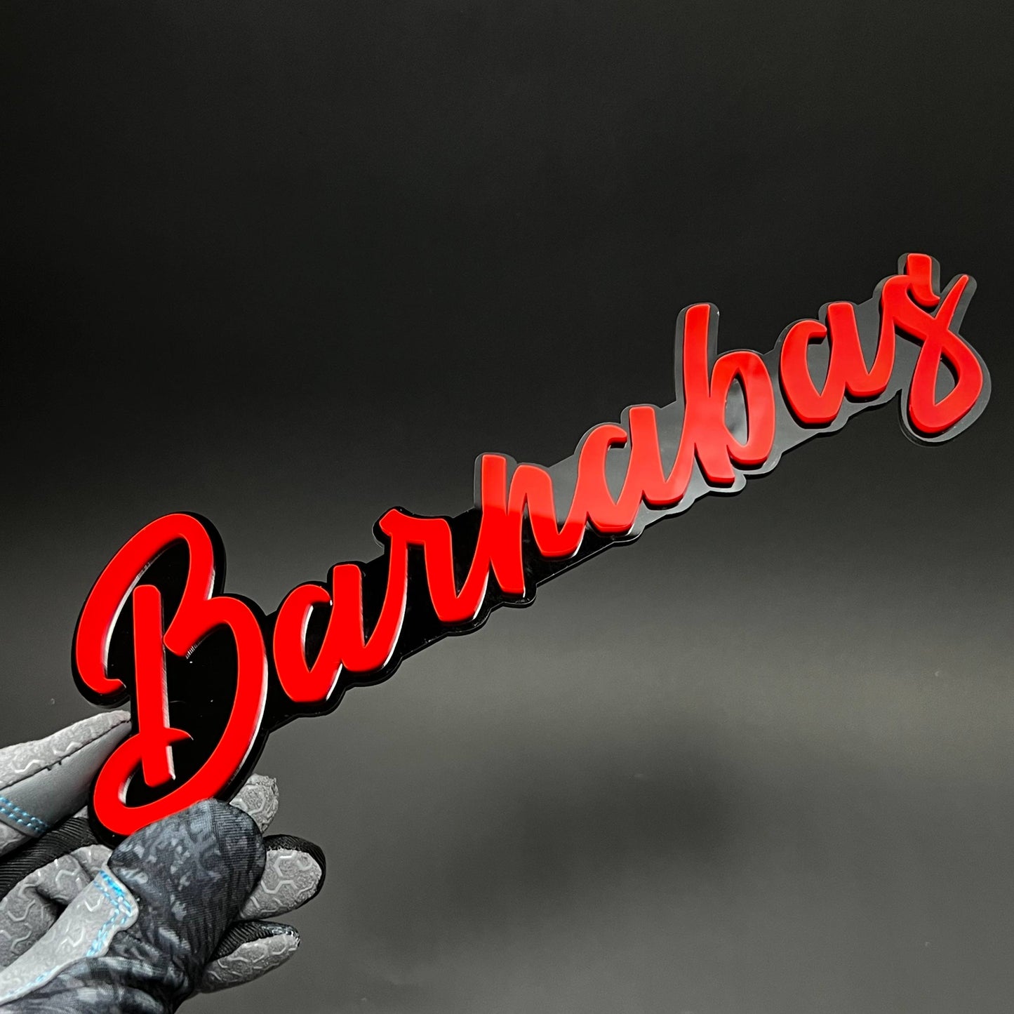 1PC Barnabas 3D Acrylic Badge - Car Truck Emblem Fender Tailgate Trunk Sticker