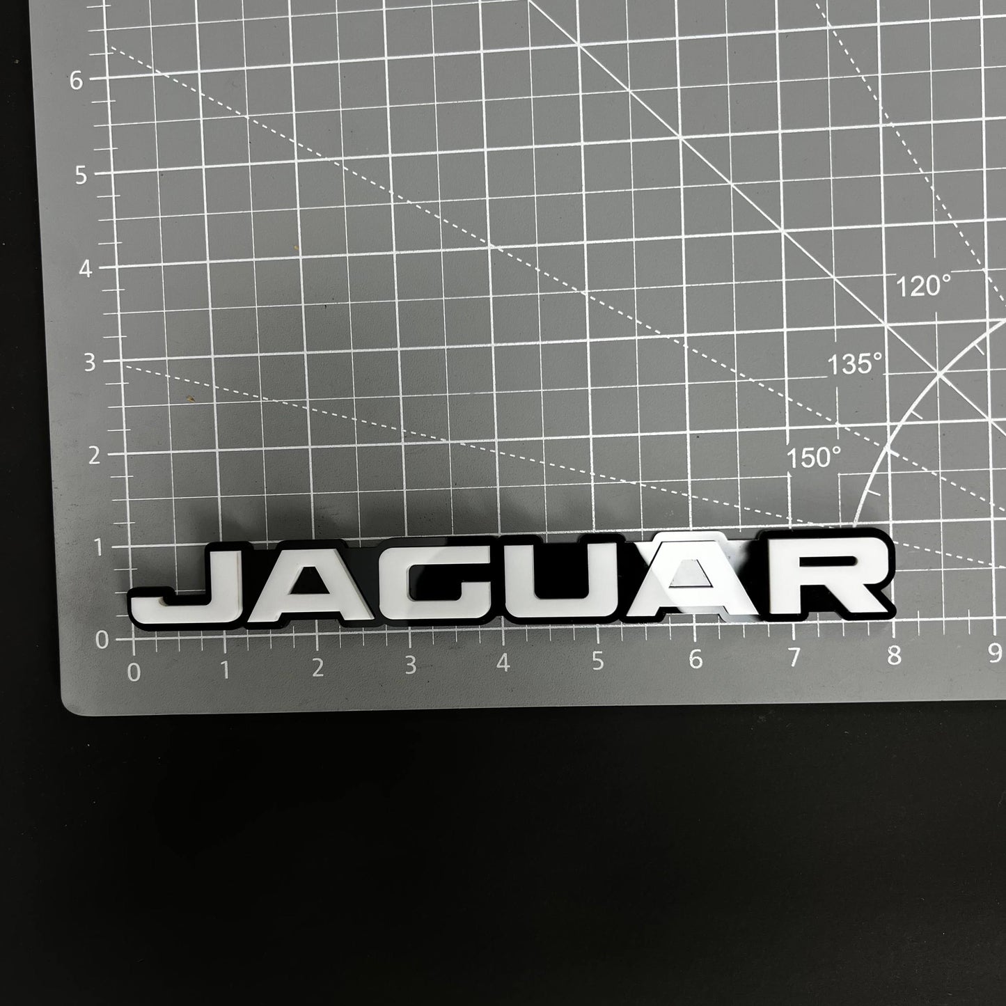 1PC JAGUAR 3D Acrylic Badge - Car Truck Emblem Fender Tailgate Trunk Sticker