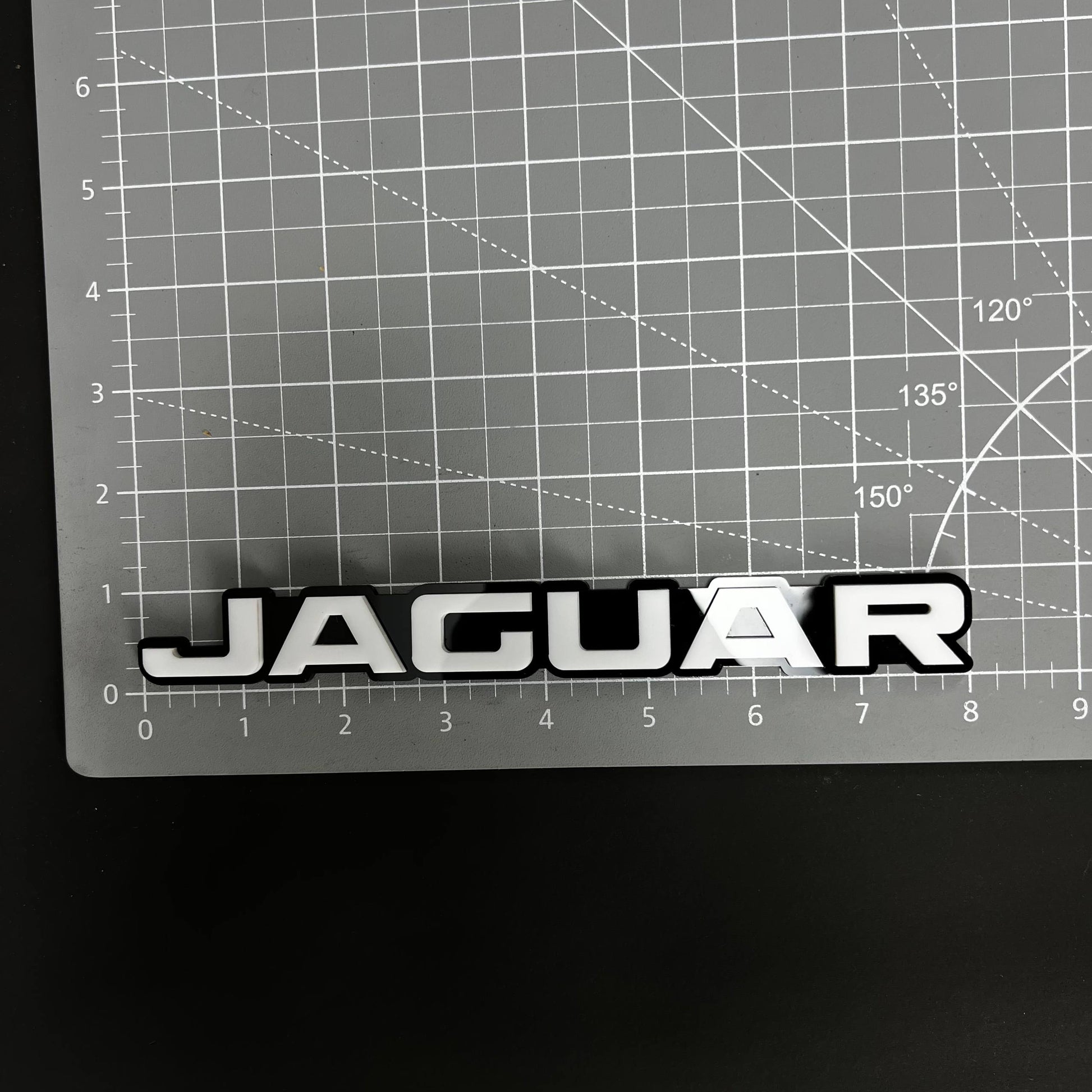 1PC JAGUAR 3D Acrylic Badge - Car Truck Emblem Fender Tailgate Trunk Sticker