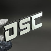 1PC DSC 3D Acrylic Badge - Car Truck Emblem Fender Tailgate Trunk Sticker