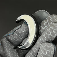 1PC Crescent Moon 3D Acrylic Badge - Car Truck Emblem Fender Sticker