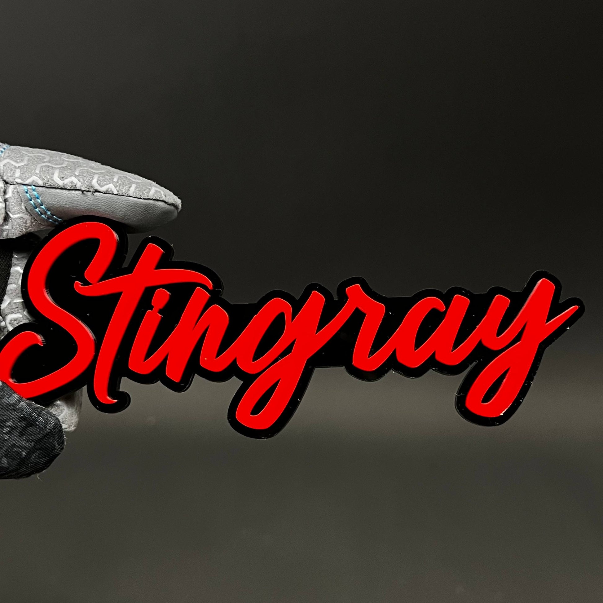 1PC Stingray 3D Acrylic Badge - Car Truck Emblem Fender Tailgate Trunk Sticker