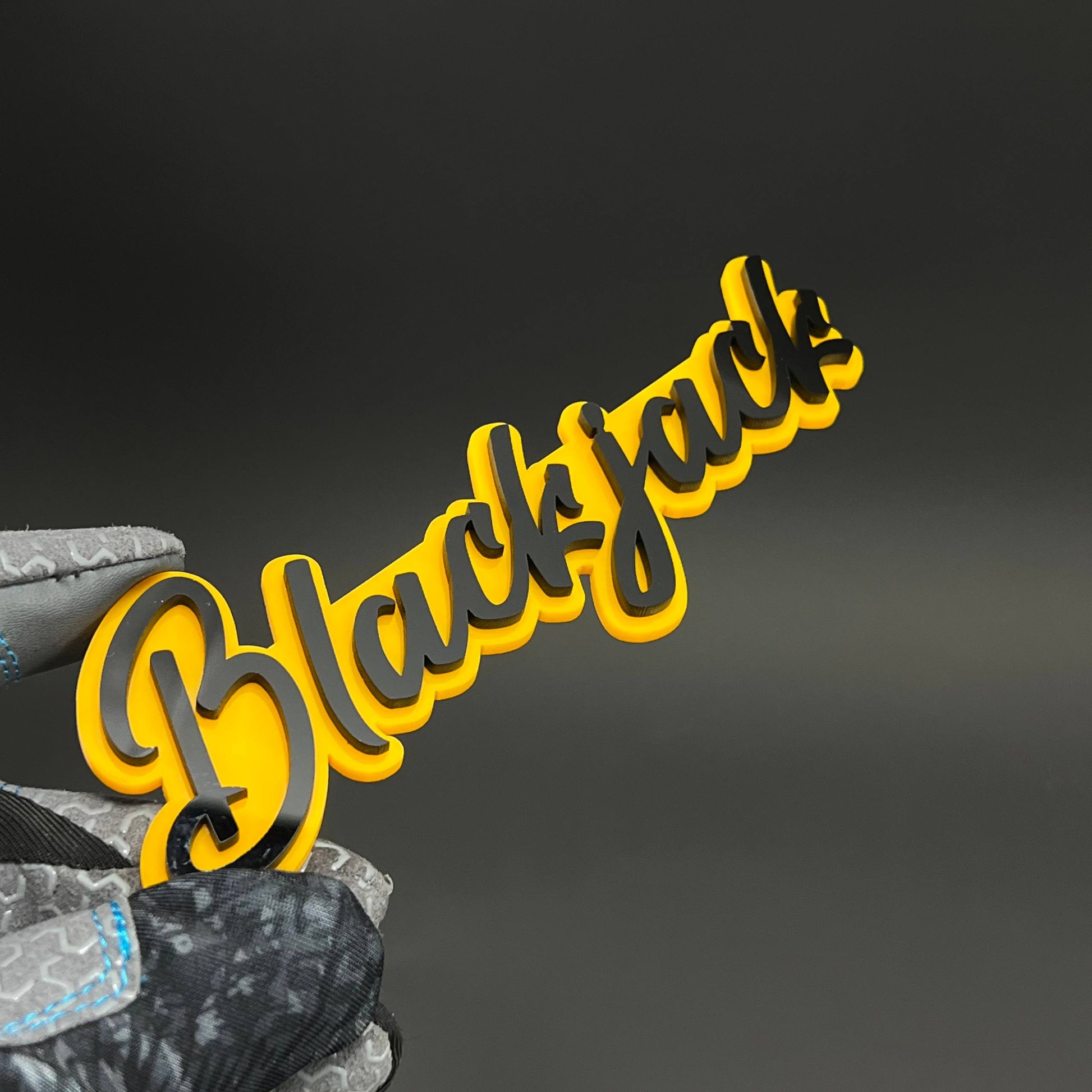 1PC Blackjack 3D Acrylic Badge - Car Truck Emblem Fender Tailgate Trunk Sticker