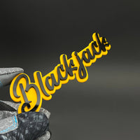 1PC Blackjack 3D Acrylic Badge - Car Truck Emblem Fender Tailgate Trunk Sticker