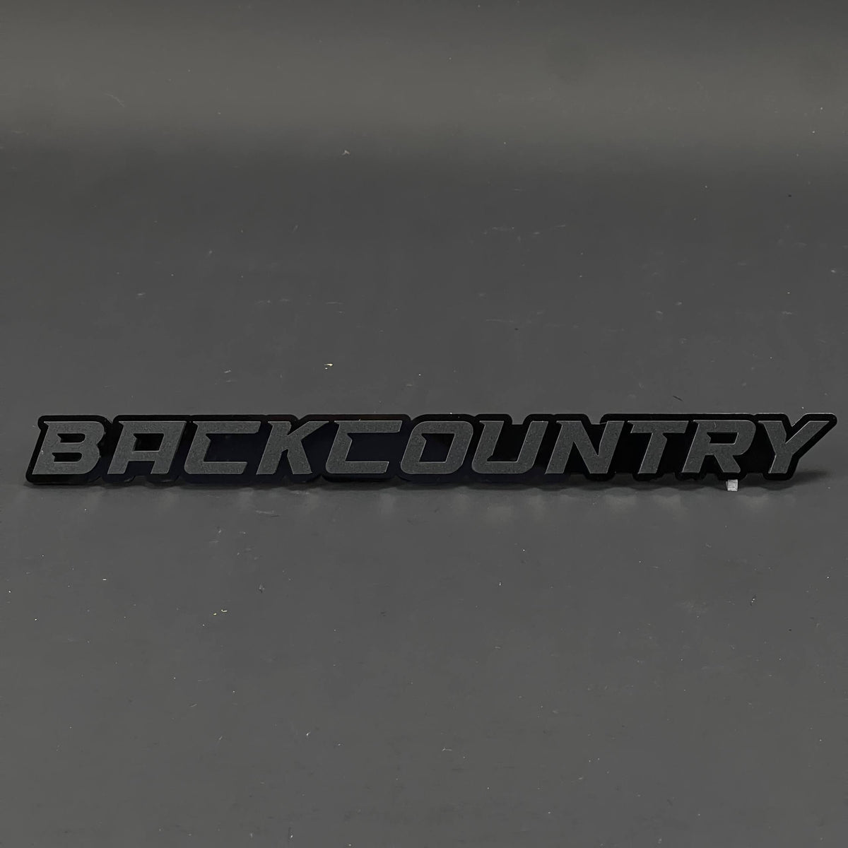 1PC BACKCOUNTRY 3D Acrylic Badge - Car Truck Emblem Fender Sticker