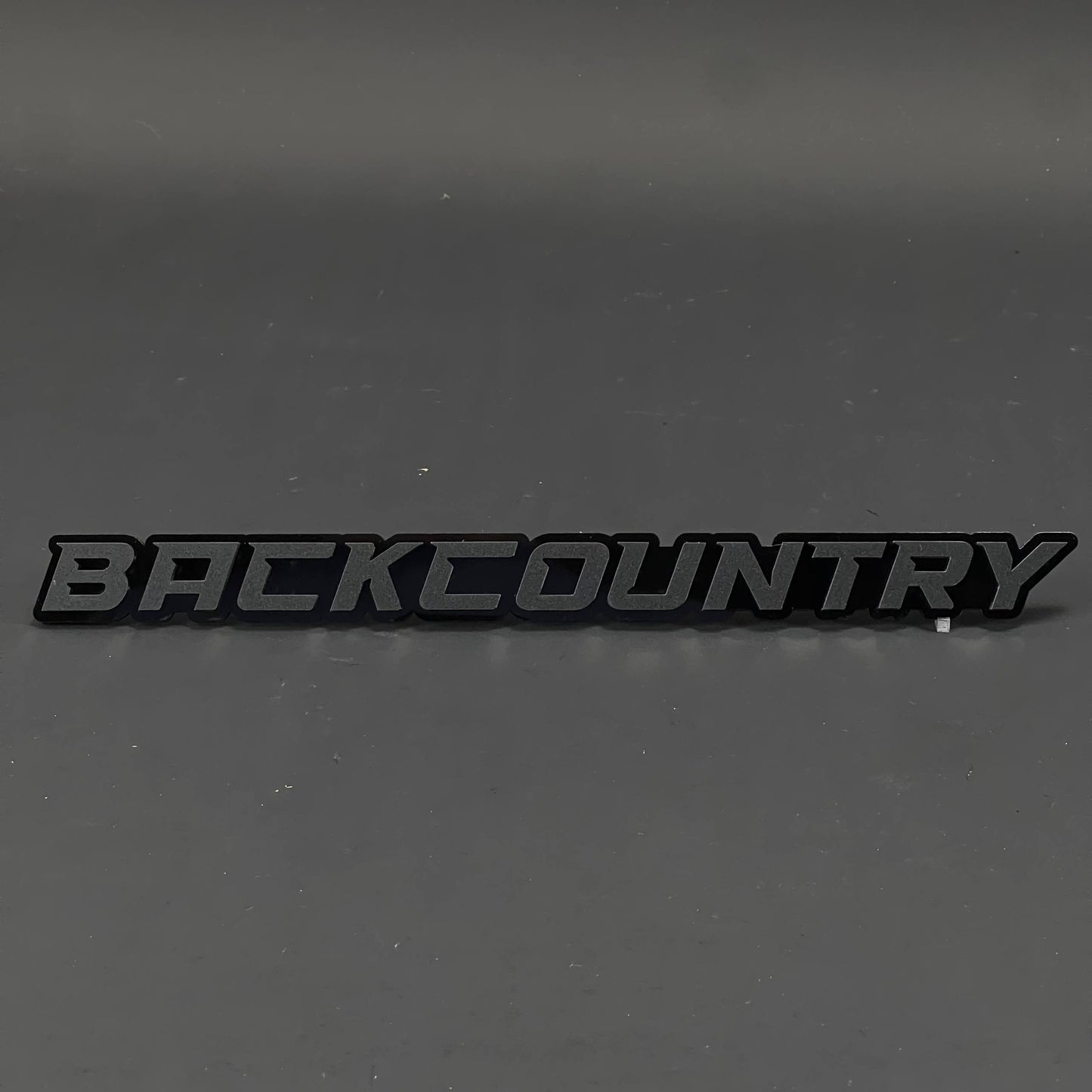 1PC BACKCOUNTRY 3D Acrylic Badge - Car Truck Emblem Fender Sticker