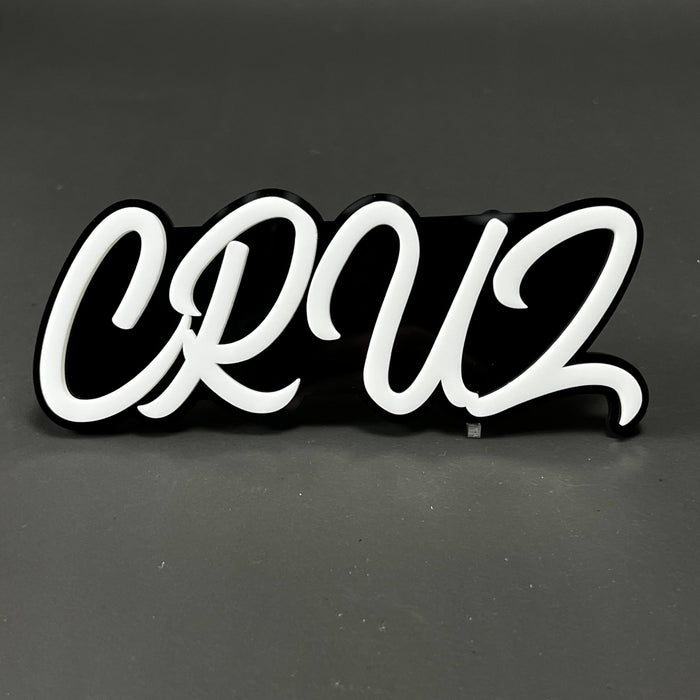 1PC CRUZ 3D Acrylic Badge - Car Truck Emblem Fender Tailgate Trunk Sticker