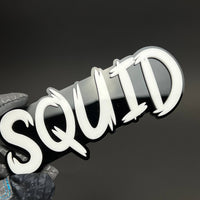 1PC SQUID 3D Acrylic Badge - Car Truck Emblem Fender Tailgate Trunk Sticker