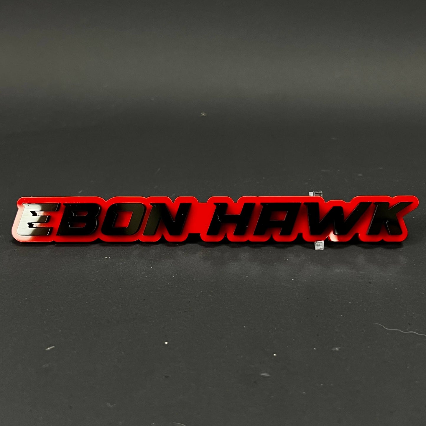1PC EBON HAWK 3D Acrylic Badge - Car Truck Emblem Fender Tailgate Trunk Sticker