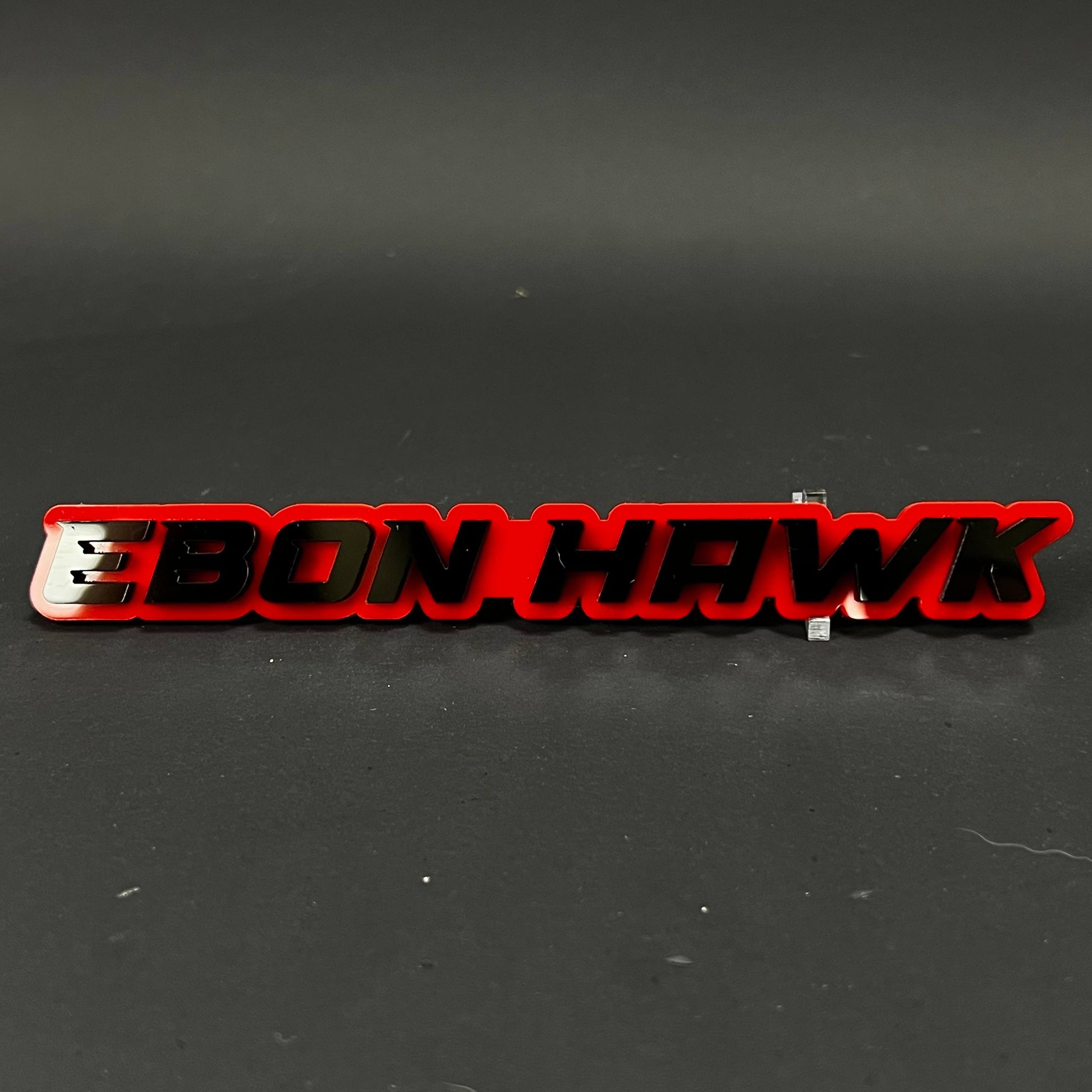 1PC EBON HAWK 3D Acrylic Badge - Car Truck Emblem Fender Tailgate Trunk Sticker