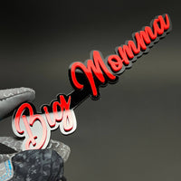 1PC Big Momma 3D Acrylic Badge - Car Truck Emblem Fender Tailgate Trunk Sticker