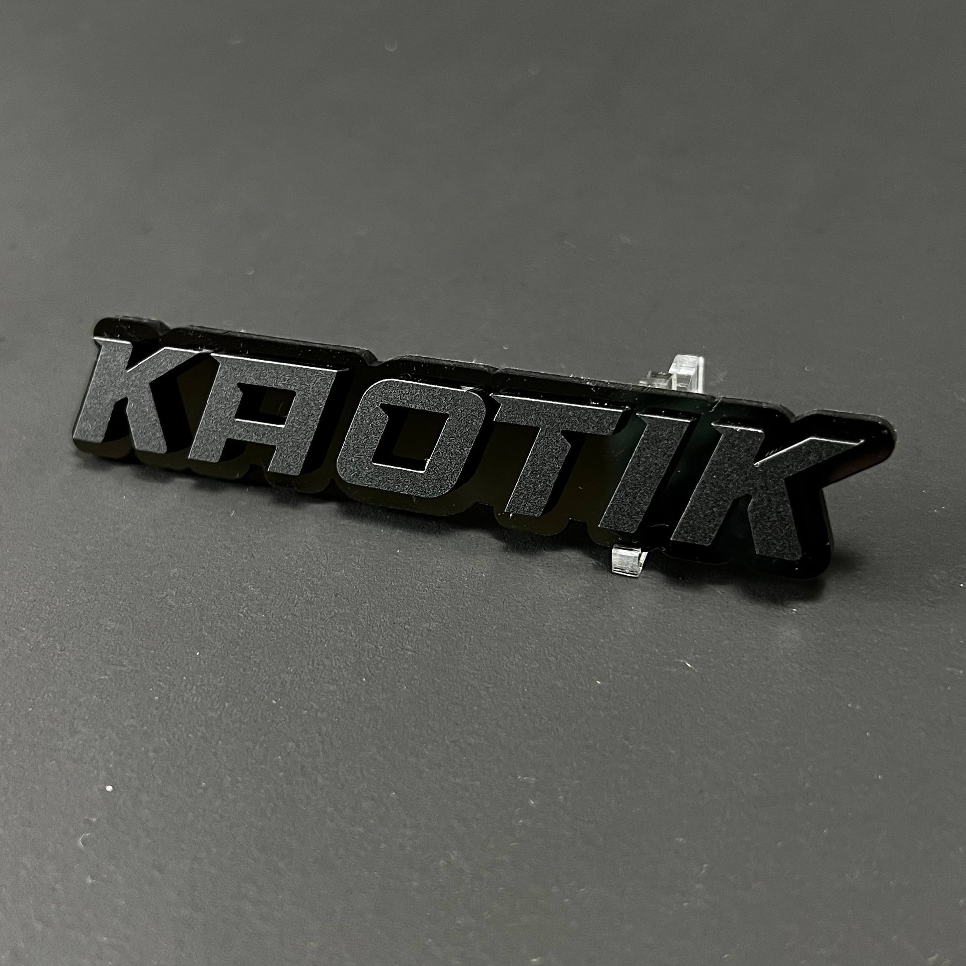 1PC KAOTIK 3D Acrylic Badge - Car Truck Emblem Fender Tailgate Trunk Sticker