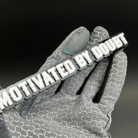 1PC MOTIVATED BY DOUBT 3D Acrylic Badge - Car Truck Emblem Fender Sticker