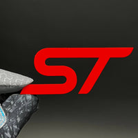 1PC ST 3D Acrylic Badge - Car Truck Emblem Fender Tailgate Trunk Sticker