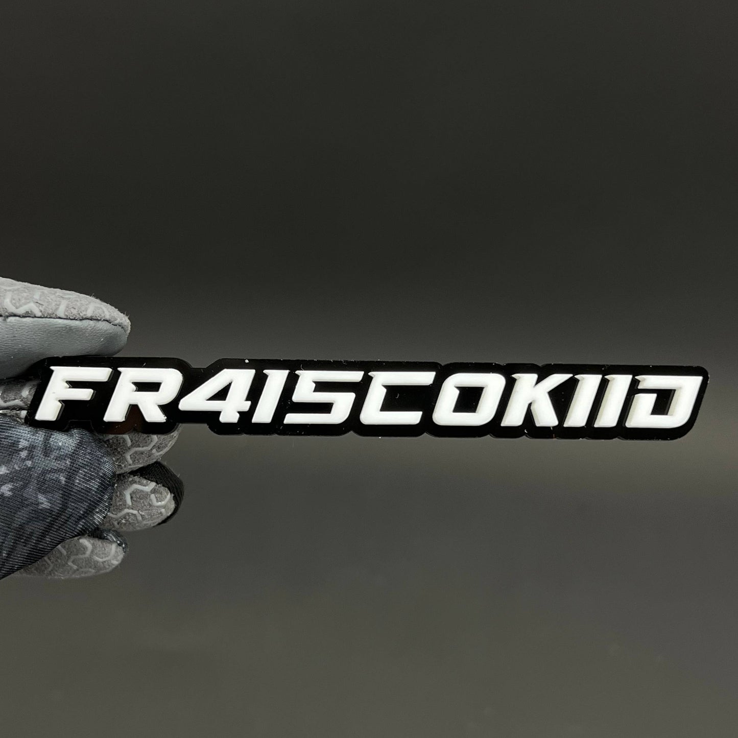 1PC FR415COKIID 3D Acrylic Badge - Car Truck Emblem Fender Sticker