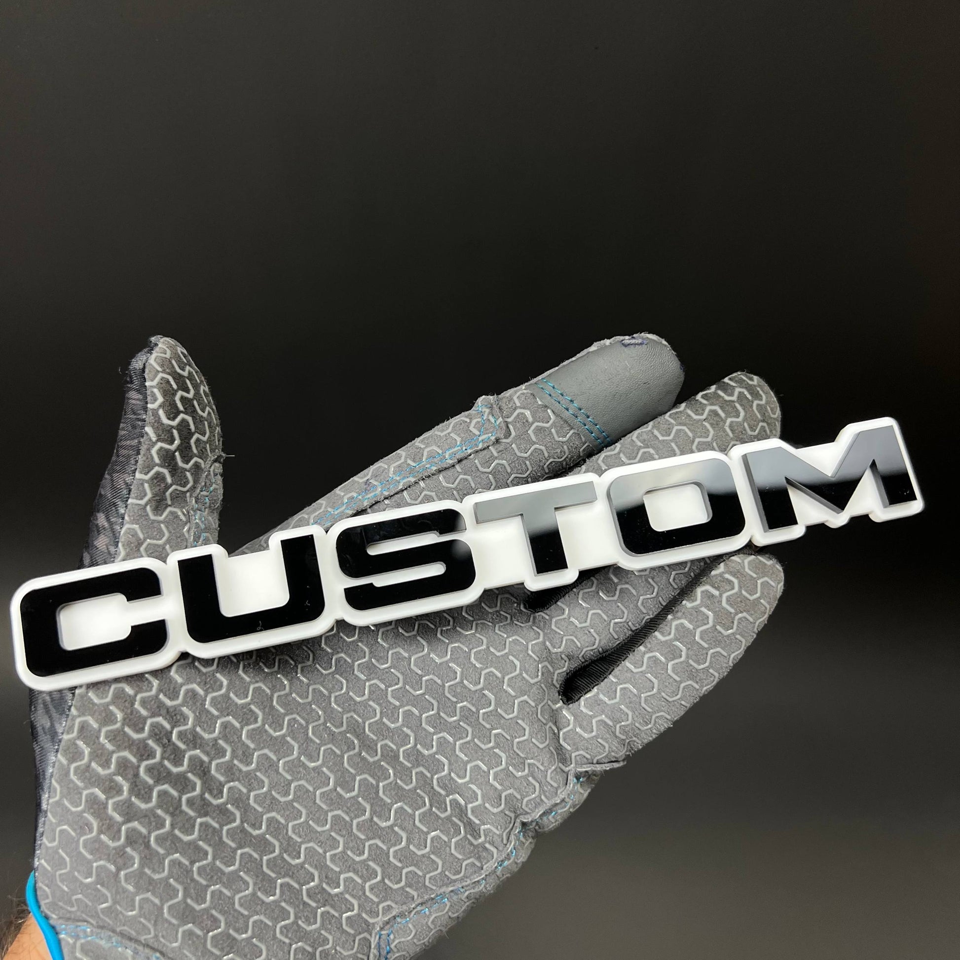1PC CUSTOM 3D Acrylic Badge - Car Truck Emblem Fender Tailgate Trunk Sticker
