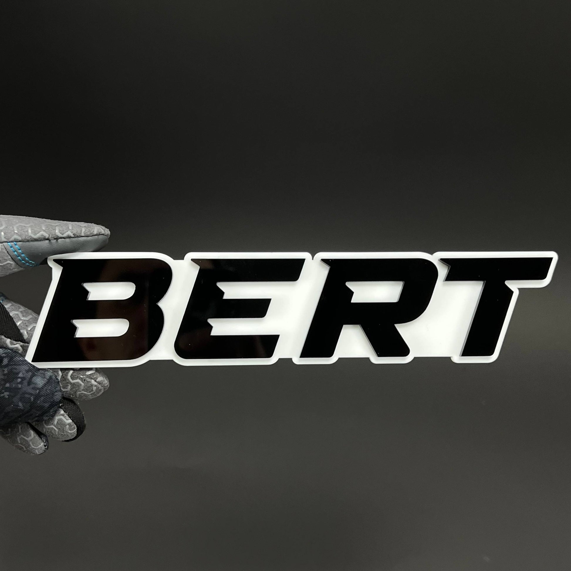 1PC BERT 3D Acrylic Badge - Car Truck Emblem Fender Tailgate Trunk Sticker