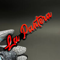 1PC La Pantera 3D Acrylic Badge - Car Truck Emblem Fender Tailgate Trunk Sticker