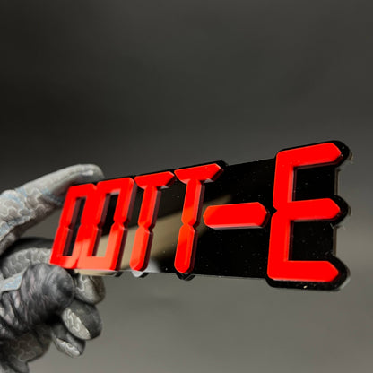 1PC DOTT-E 3D Acrylic Badge - Car Truck Emblem Fender Tailgate Trunk Sticker