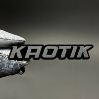 1PC KAOTIK 3D Acrylic Badge - Car Truck Emblem Fender Tailgate Trunk Sticker