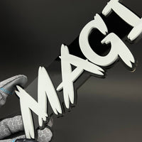 1PC MAGI 3D Acrylic Badge - Car Truck Emblem Fender Tailgate Trunk Sticker