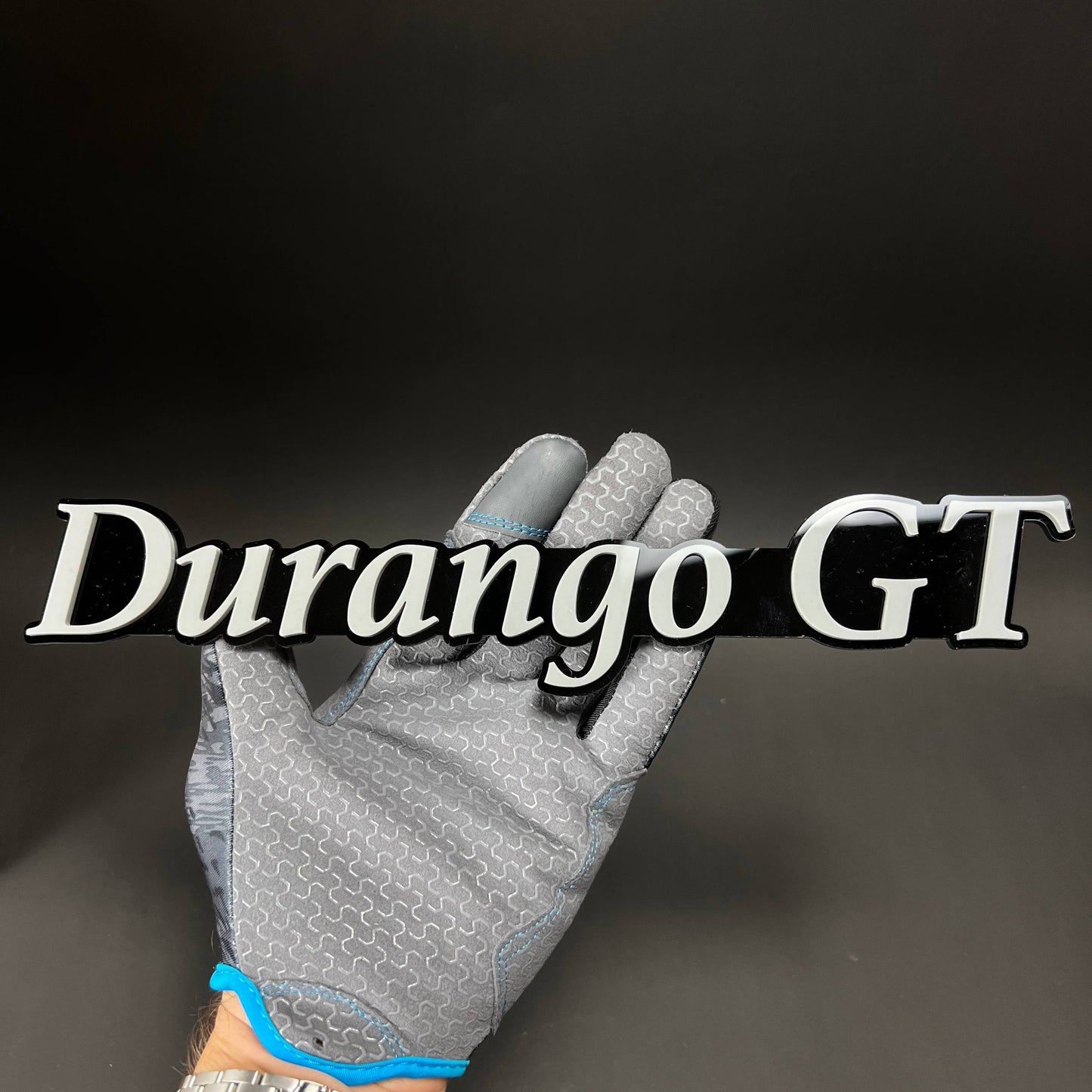 1PC Durango GT 3D Acrylic Badge - Car Truck Emblem Fender Tailgate Trunk Sticker