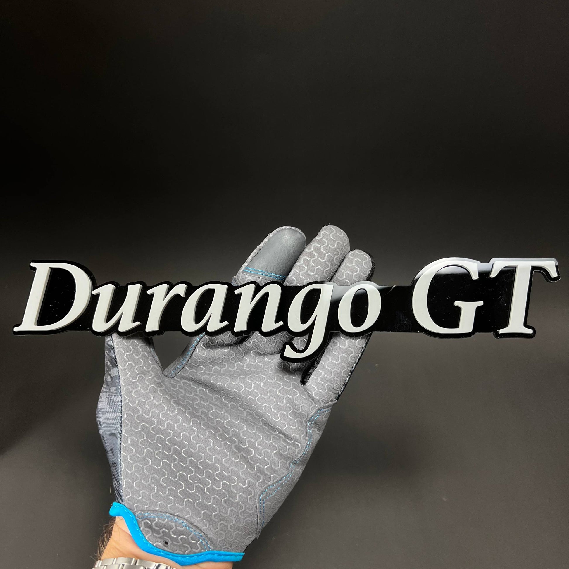 1PC Durango GT 3D Acrylic Badge - Car Truck Emblem Fender Tailgate Trunk Sticker